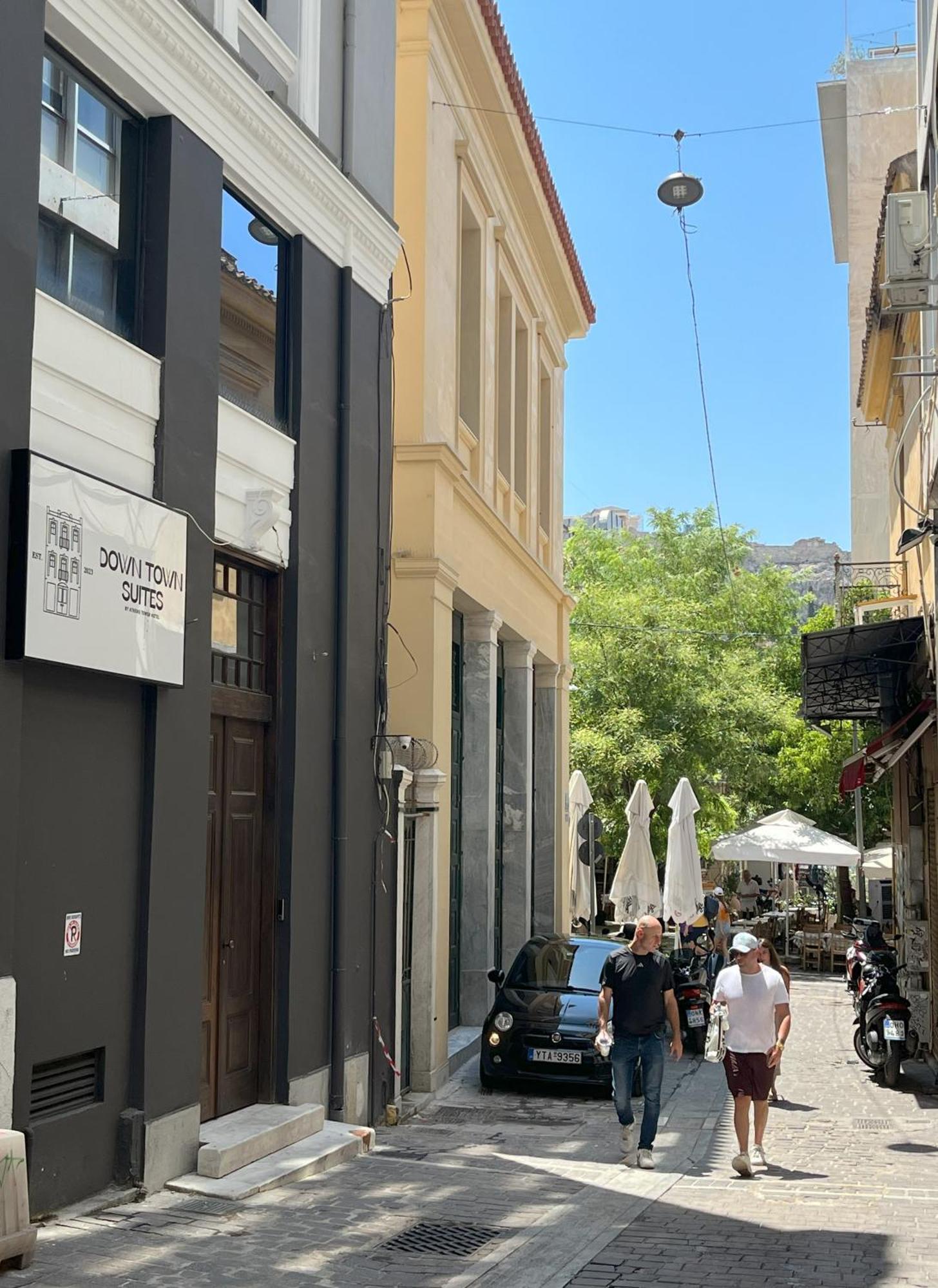Downtown Suites By Athens Tower Atenas Exterior foto